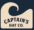 Logo of Captain's Hat Co. with a stylized hat shape on a dark background